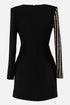 Metallic Sequin Mini Dress